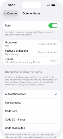 Pulsa el indicador junto a Pulsa el indicador junto a