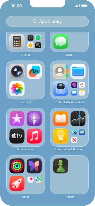 Press and hold the required app. Press and hold the required app.