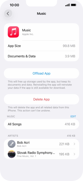 Press Offload App. Press Offload App.