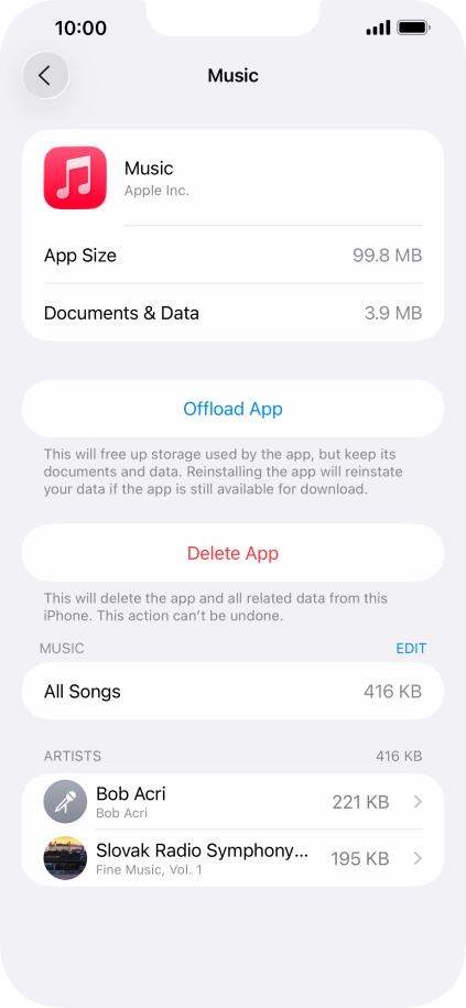 Press Offload App. Press Offload App.
