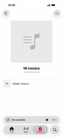 Pulsa Añadir música. Pulsa Añadir música.