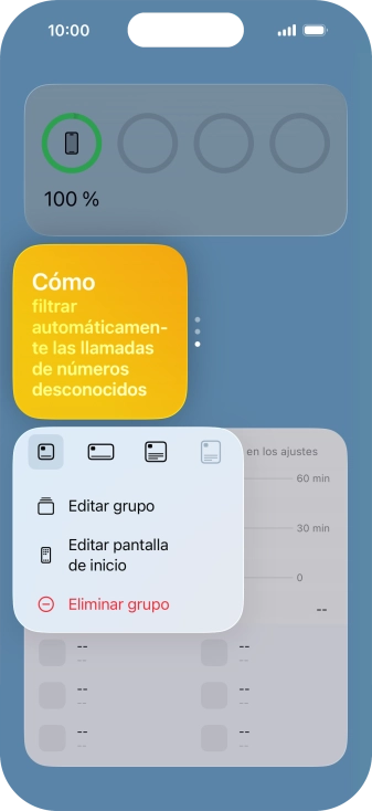 Pulsa Editar grupo. Pulsa Editar grupo.