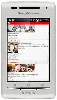 Sony Ericsson Xperia X8 Sony Ericsson Xperia X8