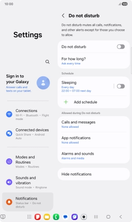 Press the indicator next to Press the indicator next to