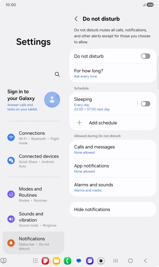 Press the indicator next to Press the indicator next to