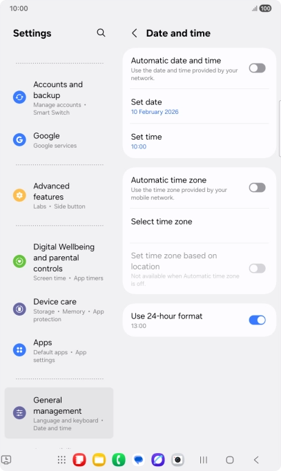 Press the indicator next to Press the indicator next to