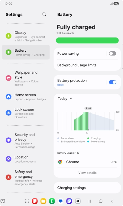 Press the indicator next to Press the indicator next to