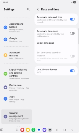 Press the indicator next to Press the indicator next to