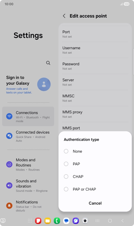 Press None. Press None.