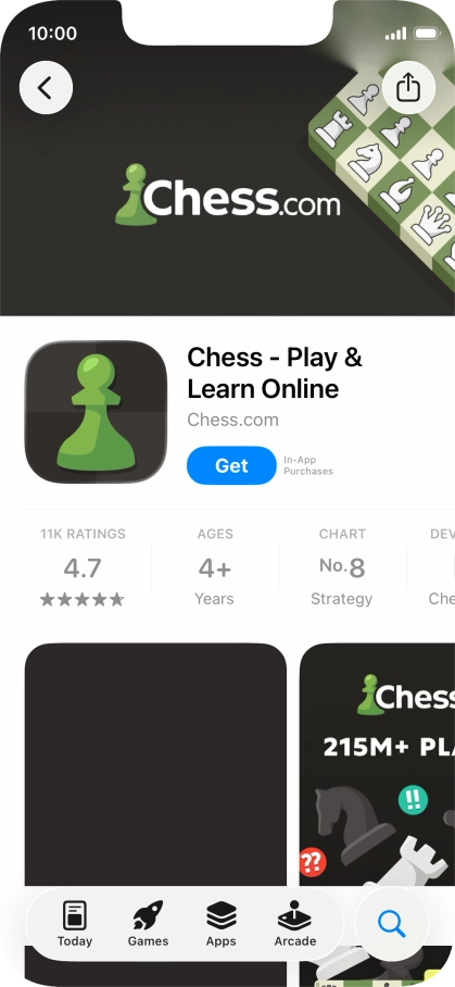 Press Get and follow the instructions on the screen to install the app. Press Get and follow the instructions on the screen to install the app.