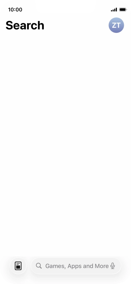 Press the search field and key in the name or subject of the required app. Press the search field and key in the name or subject of the required app.