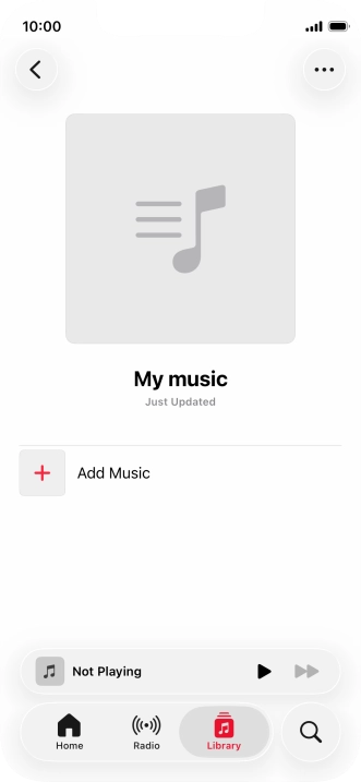 Press Add Music. Press Add Music.