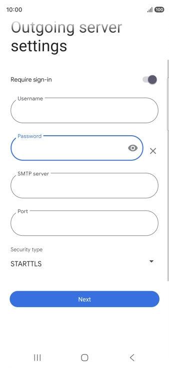 Press the field below Press the field below