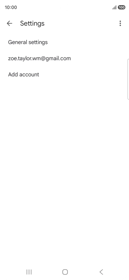 Press Add account. Press Add account.
