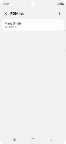 Press the Home key to return to the home screen. Press the Home key to return to the home screen.