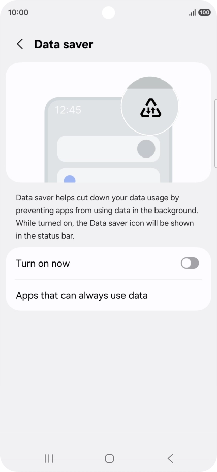 Press the indicator next to Press the indicator next to