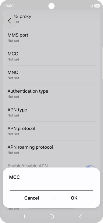 Key in 234 and press OK. Key in 234 and press OK.