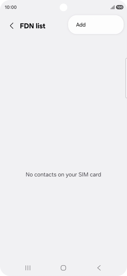 Press Add. Press Add.