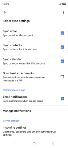Press the field next to Press the field next to