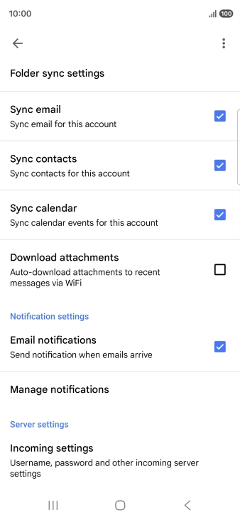 Press the field next to Press the field next to