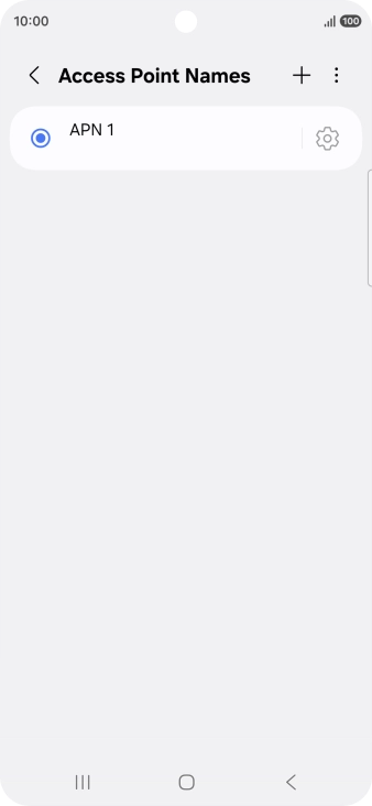 Press the add icon. Press the add icon.
