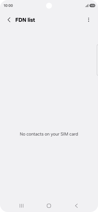 Press the menu icon. Press the menu icon.
