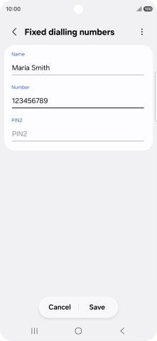Press PIN2 and key in your PIN2. The default PIN2 is 1111. Press PIN2 and key in your PIN2. The default PIN2 is 1111.