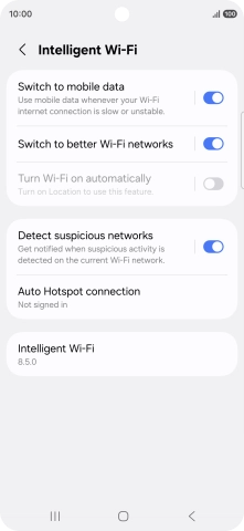 Press the indicator next to Press the indicator next to