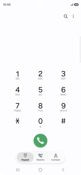 Press Keypad. Press Keypad.