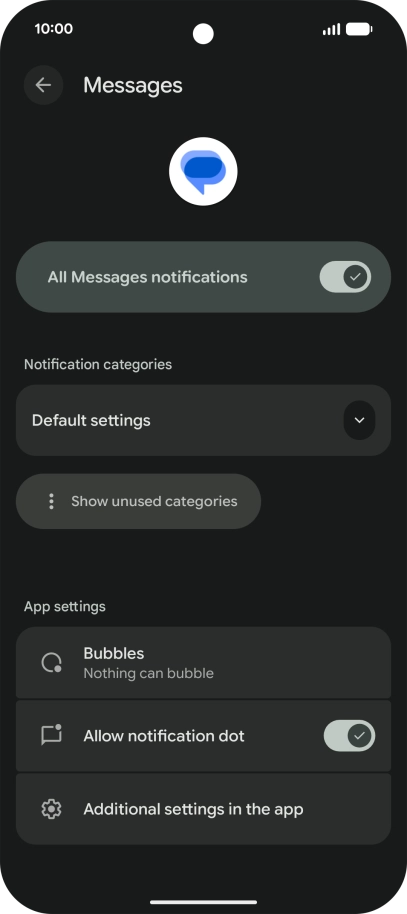 Press the indicator next to Press the indicator next to