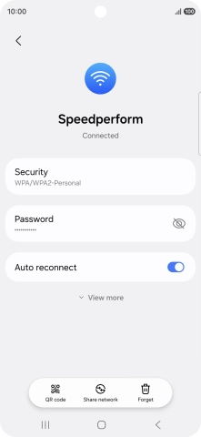 Press QR code. Press QR code.
