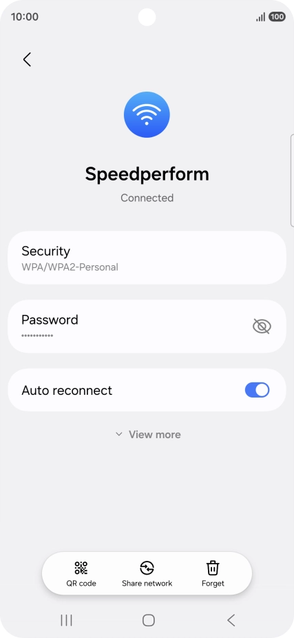 Press QR code. Press QR code.