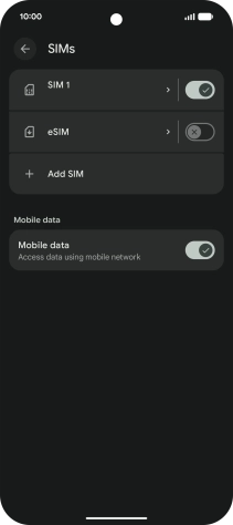 Press the required price plan. Press the required price plan.