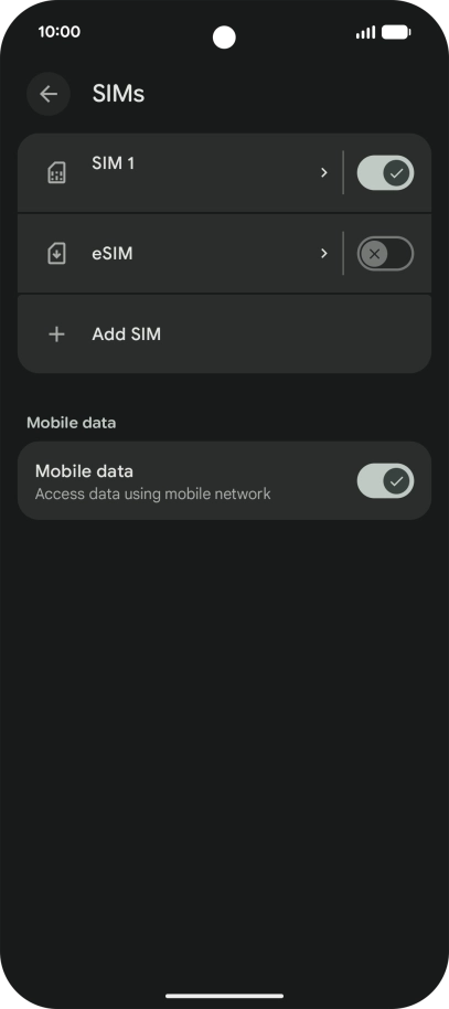 Press the required price plan. Press the required price plan.