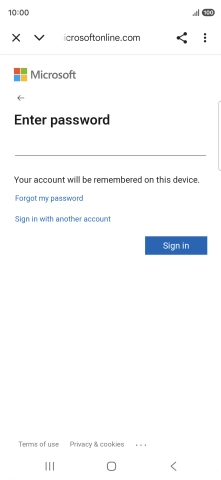 Press Sign in. Press Sign in.