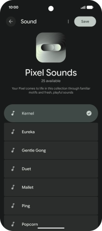 Press the required message tones to hear them. Press the required message tones to hear them.