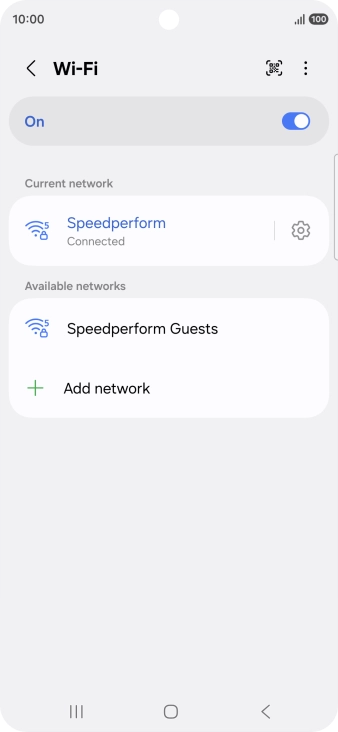 Press the Home key to return to the home screen. Press the Home key to return to the home screen.