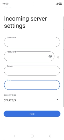 Press the drop down list below Press the drop down list below