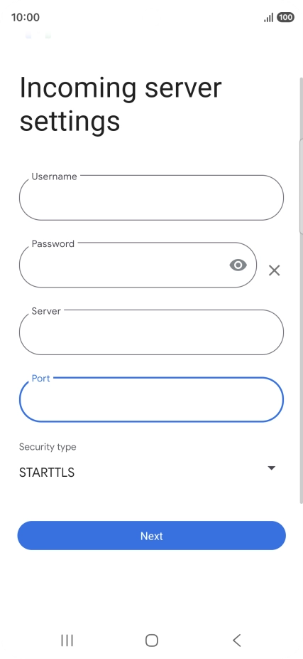 Press the drop down list below Press the drop down list below