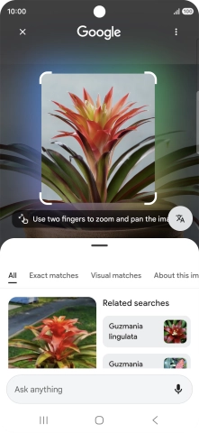 Follow the instructions on the screen to use the search results. Follow the instructions on the screen to use the search results.