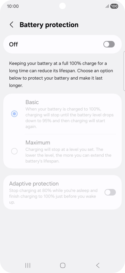 Press the indicator to turn the function on or off. Press the indicator to turn the function on or off.