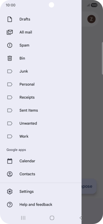 Press Settings. Press Settings.