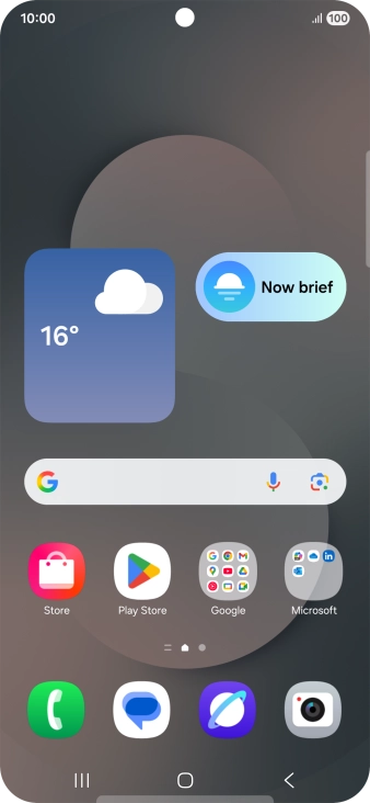 Slide your finger downwards starting from the top right side of the screen. Slide your finger downwards starting from the top right side of the screen.