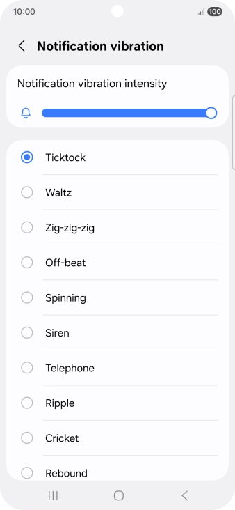 Press the required message tones to hear them. Press the required message tones to hear them.