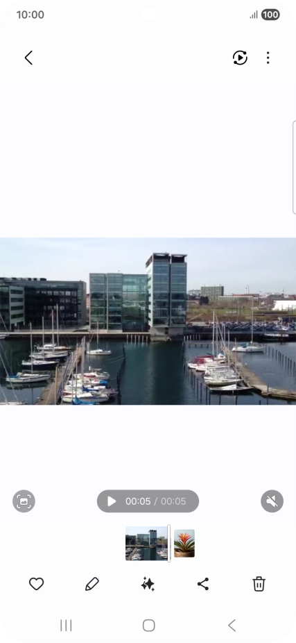 Press the AI icon. Press the AI icon.