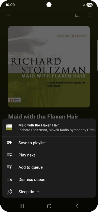 Press the add icon. Press the add icon.