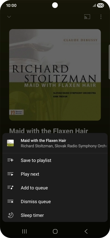 Press the add icon. Press the add icon.