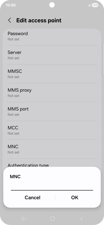 Key in 15 and press OK. Key in 15 and press OK.
