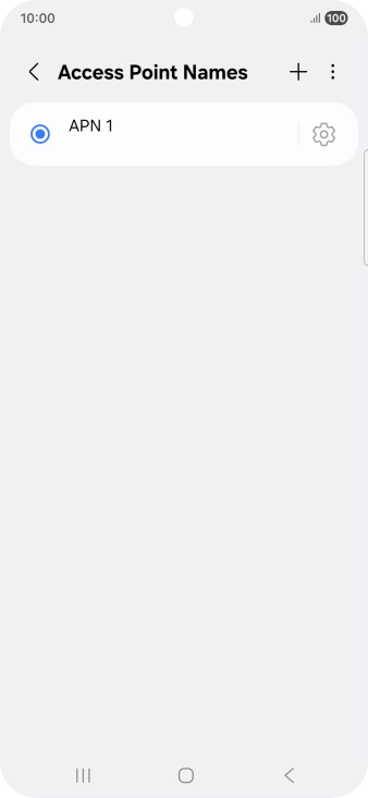 Press the add icon. Press the add icon.