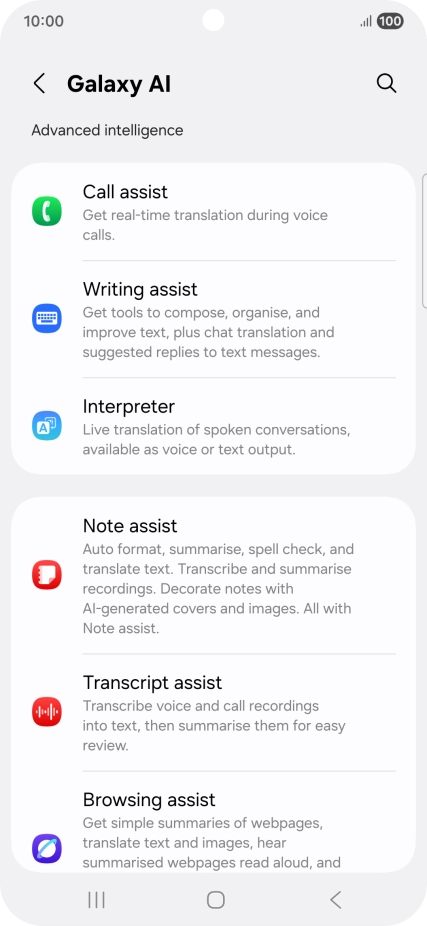 More examples of Galaxy AI usage are now displayed. More examples of Galaxy AI usage are now displayed.